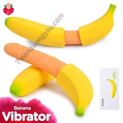   Dương Vật Giả Siêu Rung - Hình Trái Chuối Ngụy Trang Banana